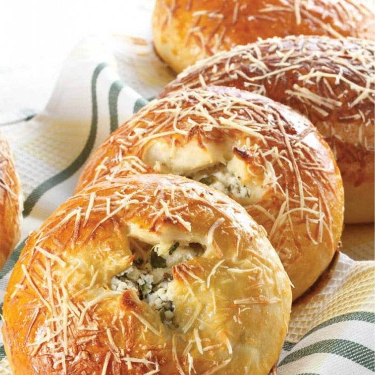 Pãozinho de batata com ervas