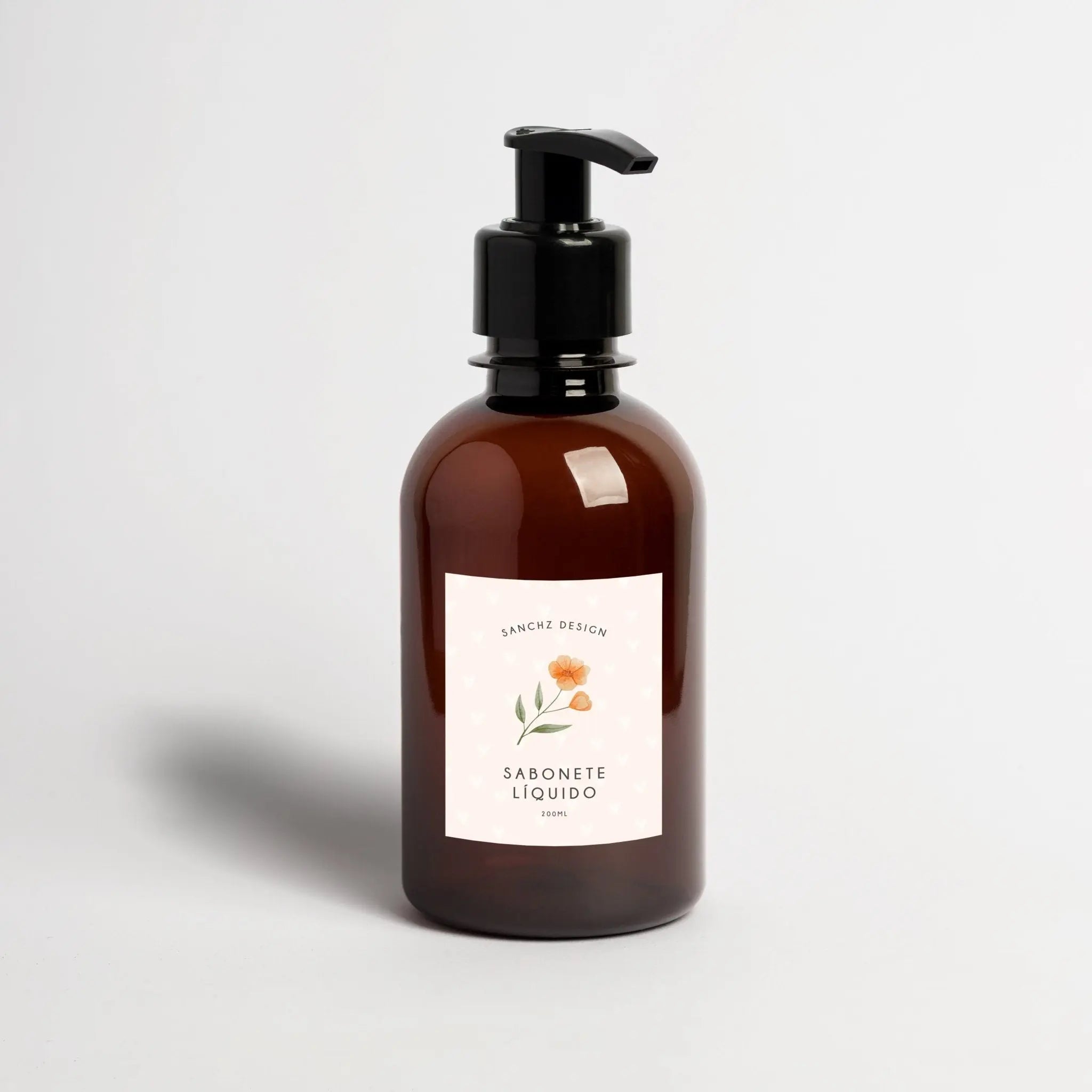 Frascos Âmbar Kids para Banho 200ml