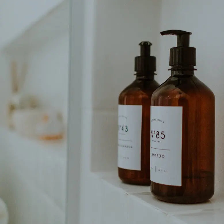 Kit Banheiro Completo Retrô 500ml Sanchz Design