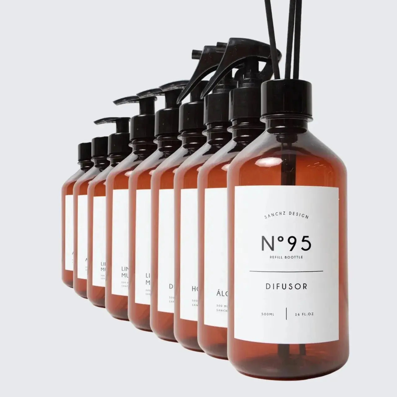 Kit Casa Nova Retrô 500ml Preto