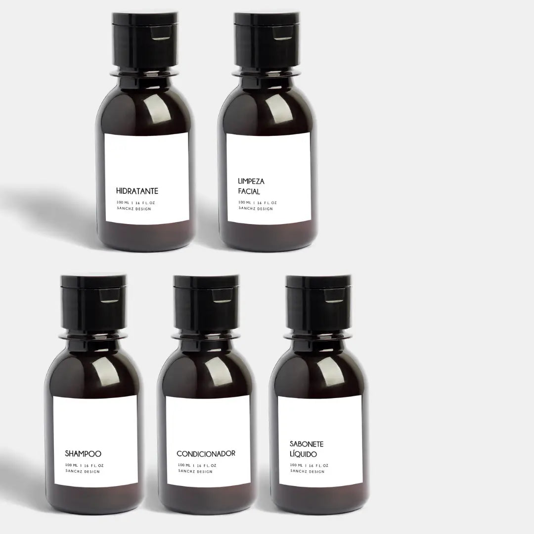 Kit Frascos Viagem Plus 100ml