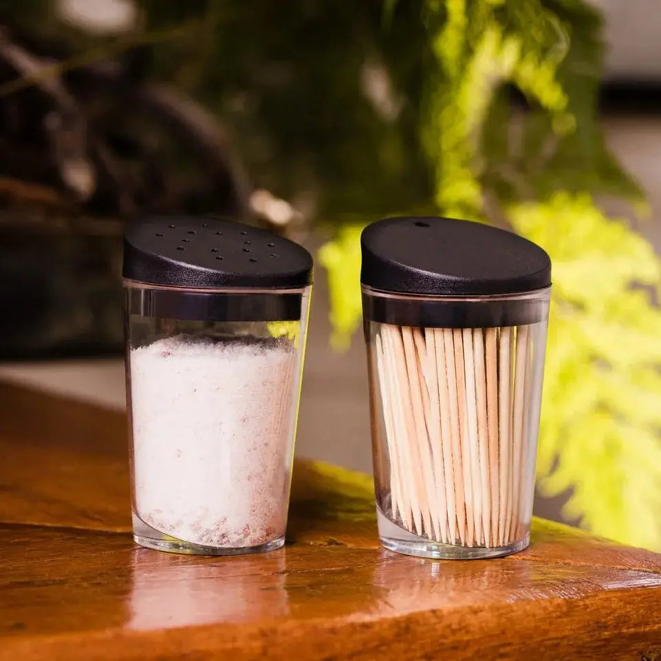 Kit Saleiro e Paliteiro Minimalista