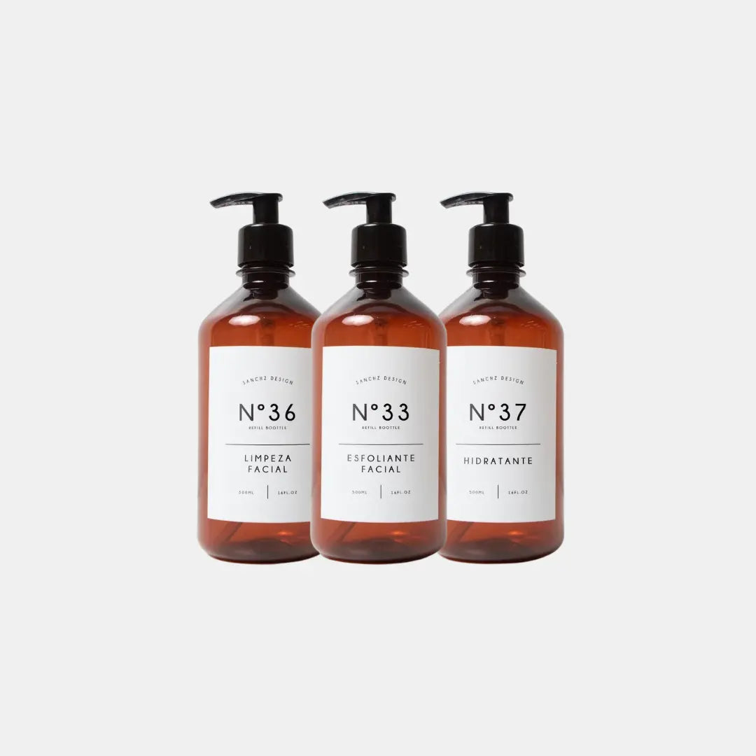 Kit Skin Care Preto 500ml