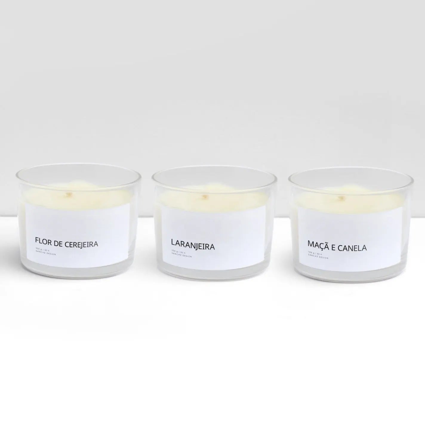 Kit Velas Aromáticas Calmaria