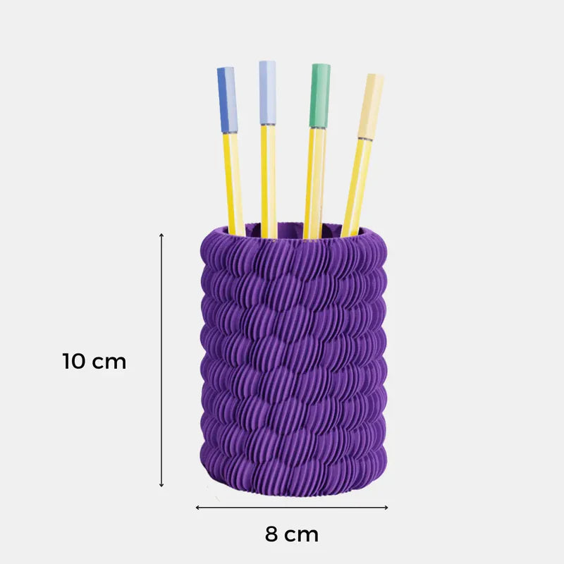 porta lapis e caneta burble