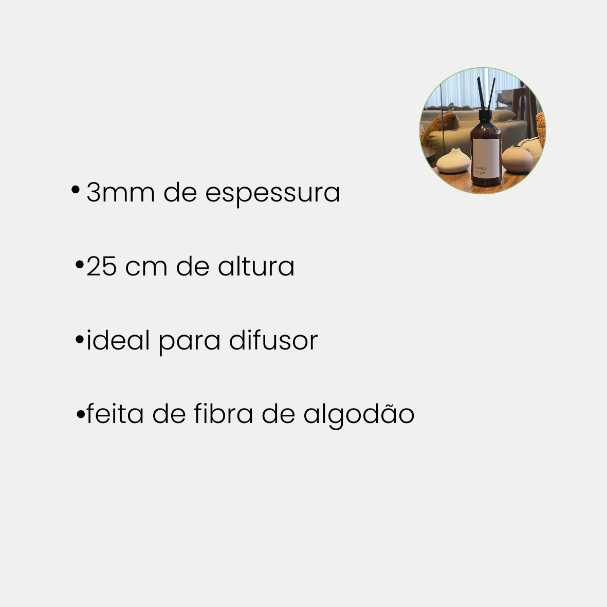 caracteristicas vareta difusor