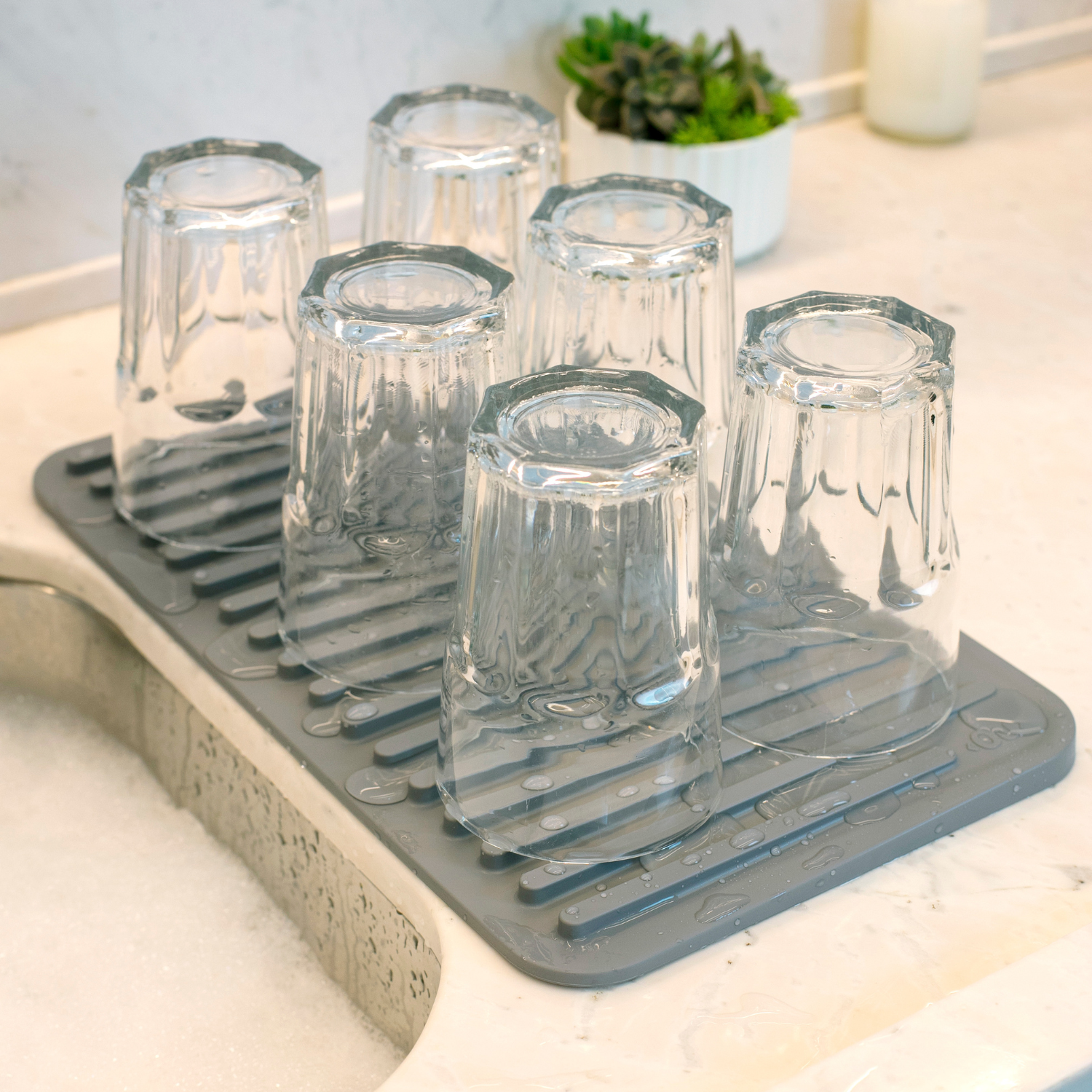 Kit Escorredor de Copos + Escorredor de Louças