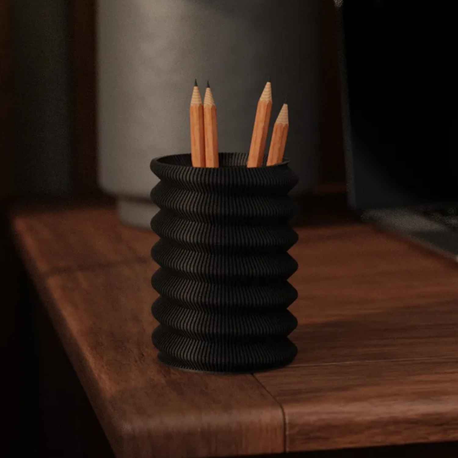 porta lapis spiral conceito