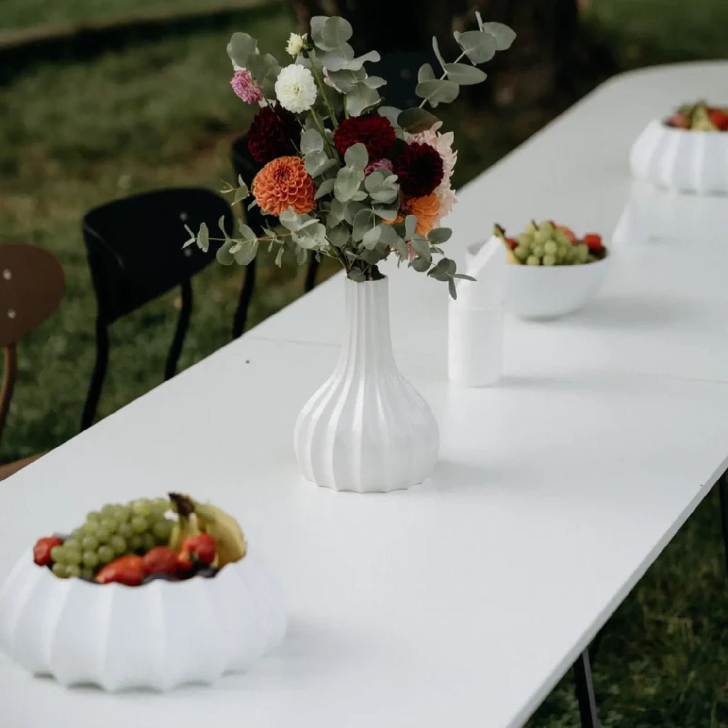 vaso e tigela suspiro