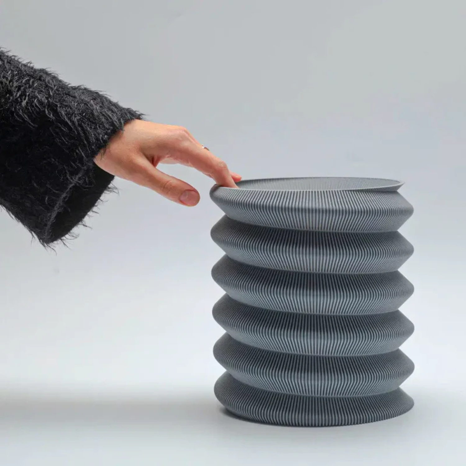 vaso spiral conceito