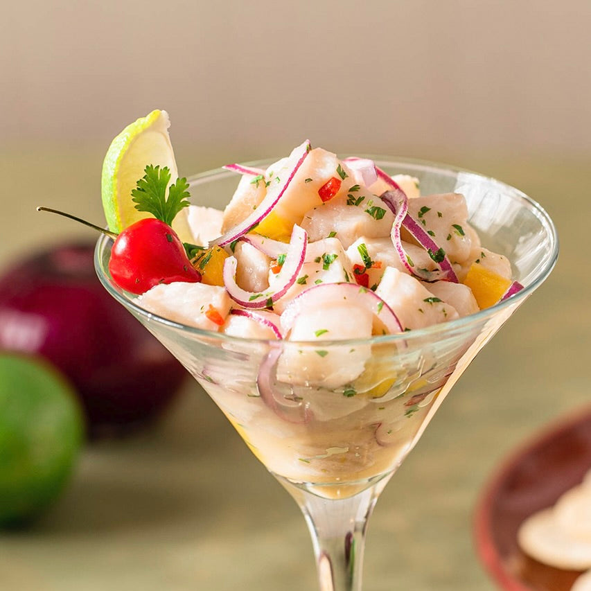 Ceviche de tilápia