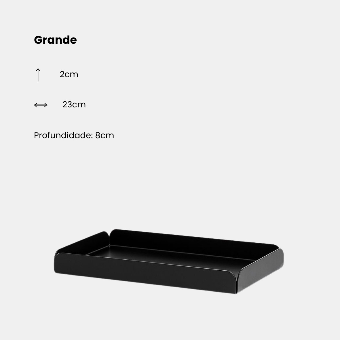 Bandeja Decorativa Minimalista