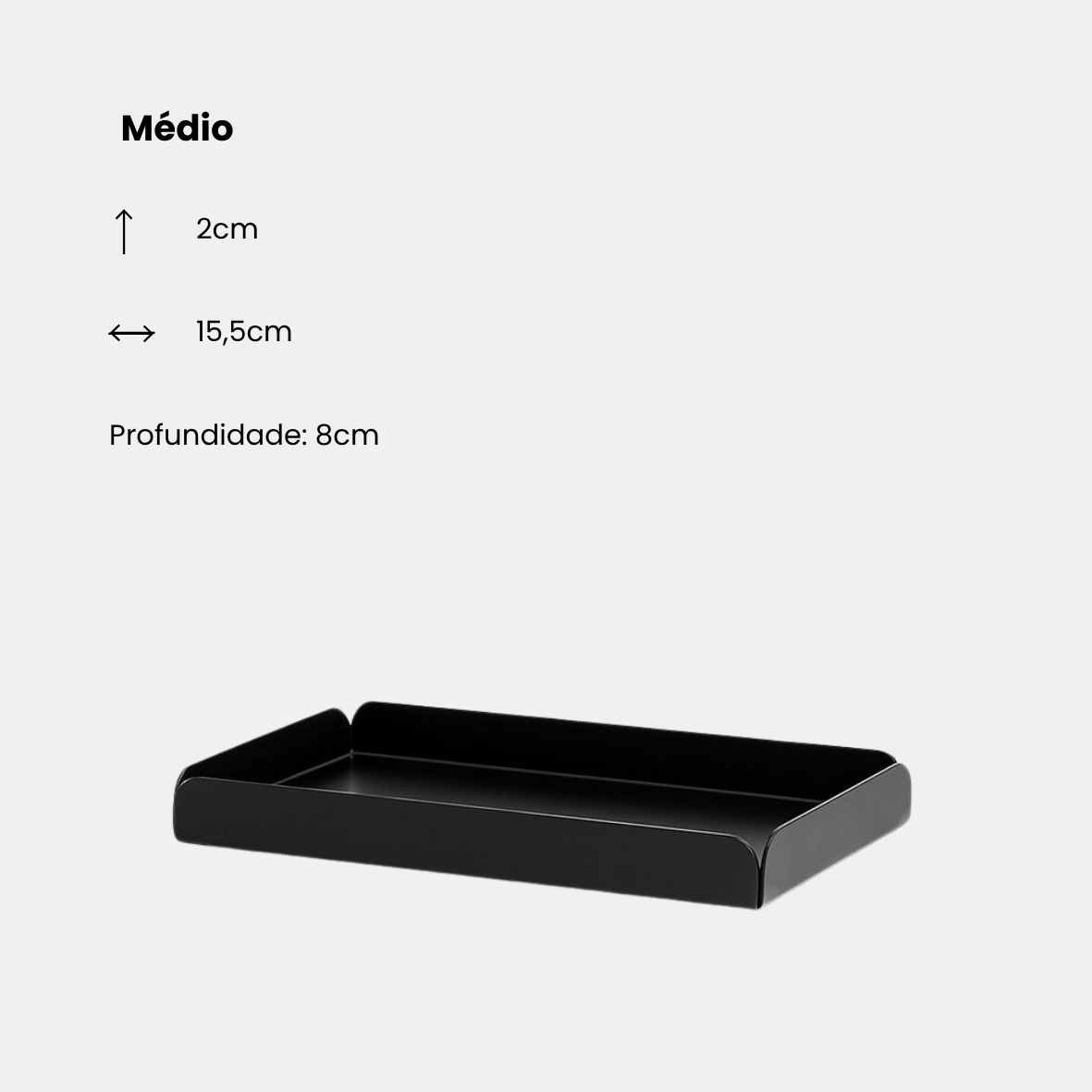 Bandeja Decorativa Minimalista