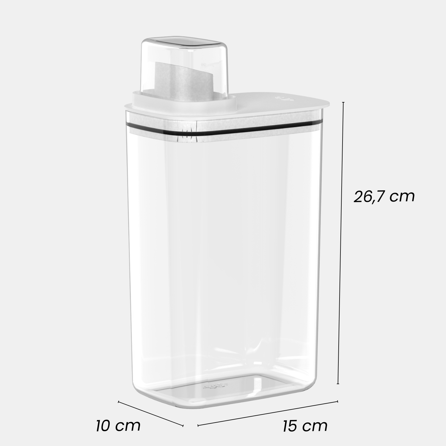 Dispenser Hermético Lavanderia 2,3L